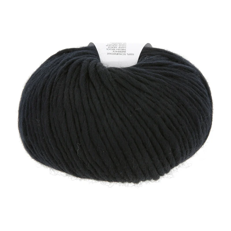 Lang Yarns Naturalis 0004 Schwarz