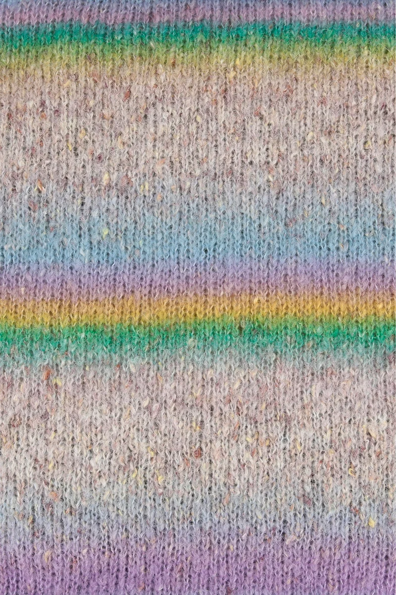 Lang Yarns Galaxy 0002 Hellblau/Flieder/Grün