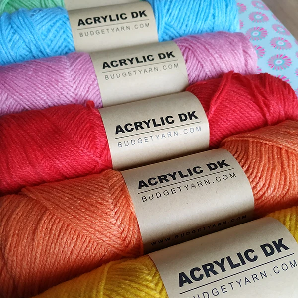 Häkelpaket „Acrylic Power Flower“-Decke