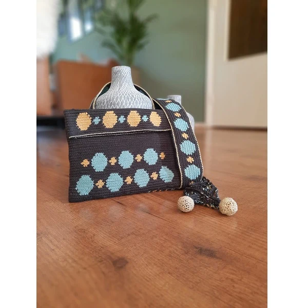 Häkelanleitung „Glamour Clutch“