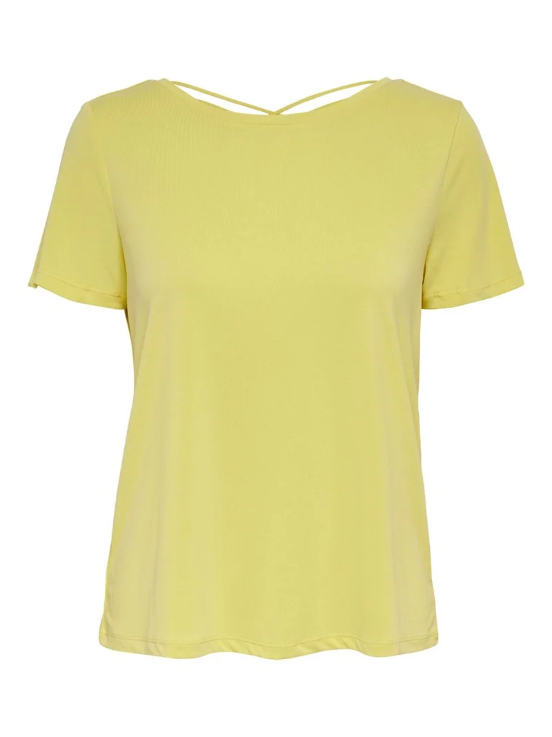 ONLFREE LIFE S/S CROSS BACK TOP JRS