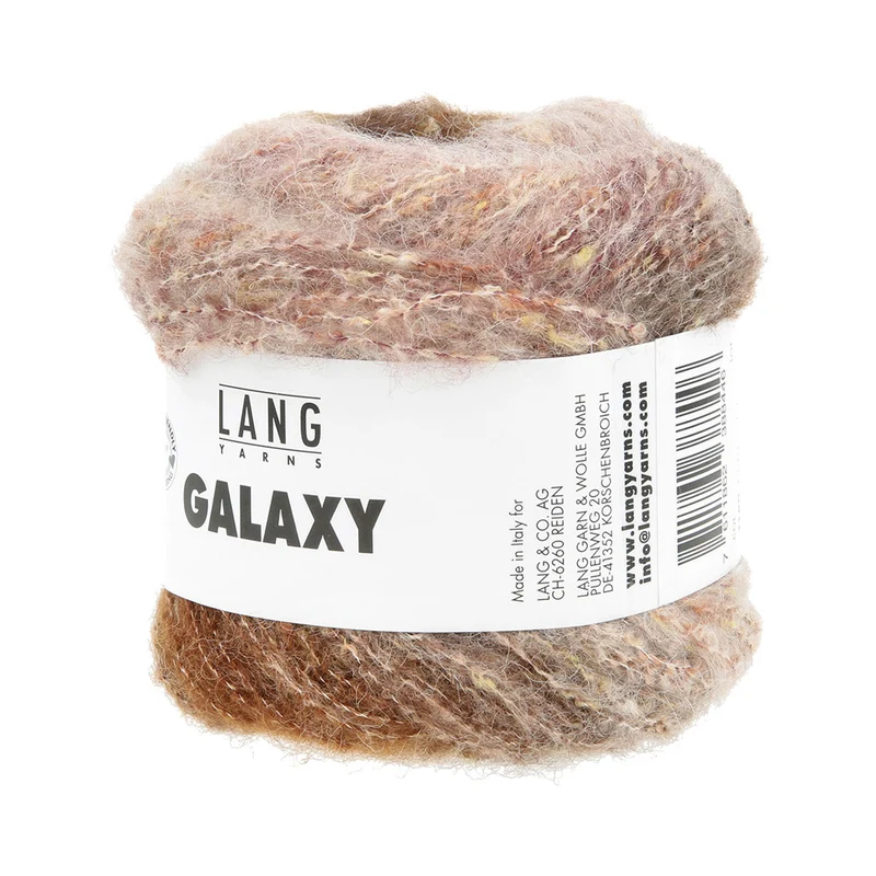 Lang Yarns Galaxy 0001 Braun/Beige/Oliv