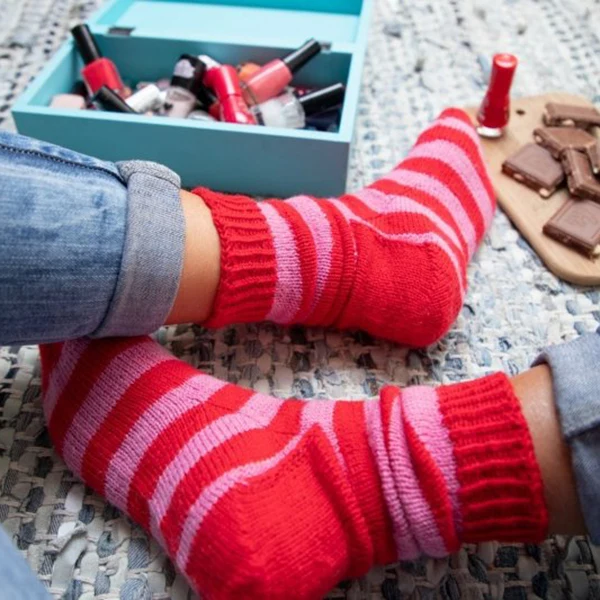 Strickanleitung „Stripy Socks“ (digital)