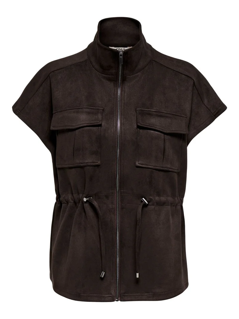 ONLMIRA S/L FAUX SUEDE WAISTCOAT PNT