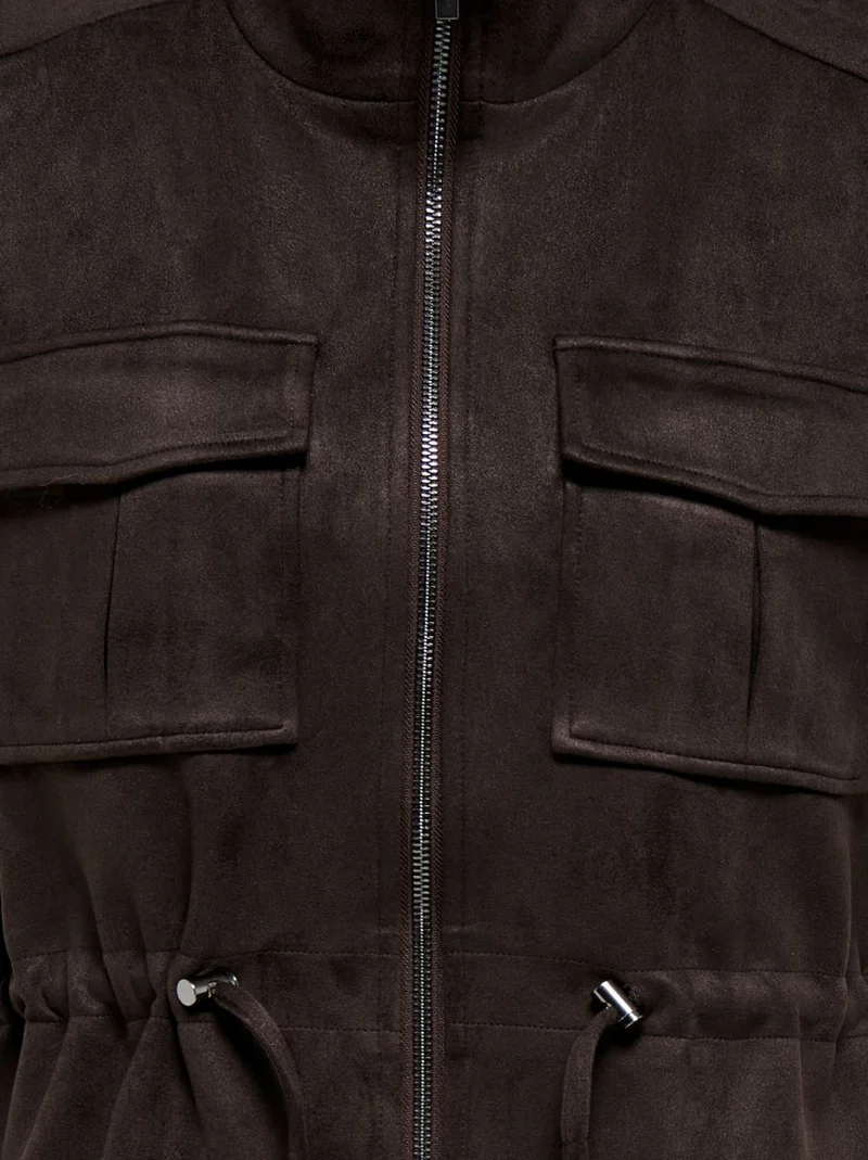 ONLMIRA S/L FAUX SUEDE WAISTCOAT PNT