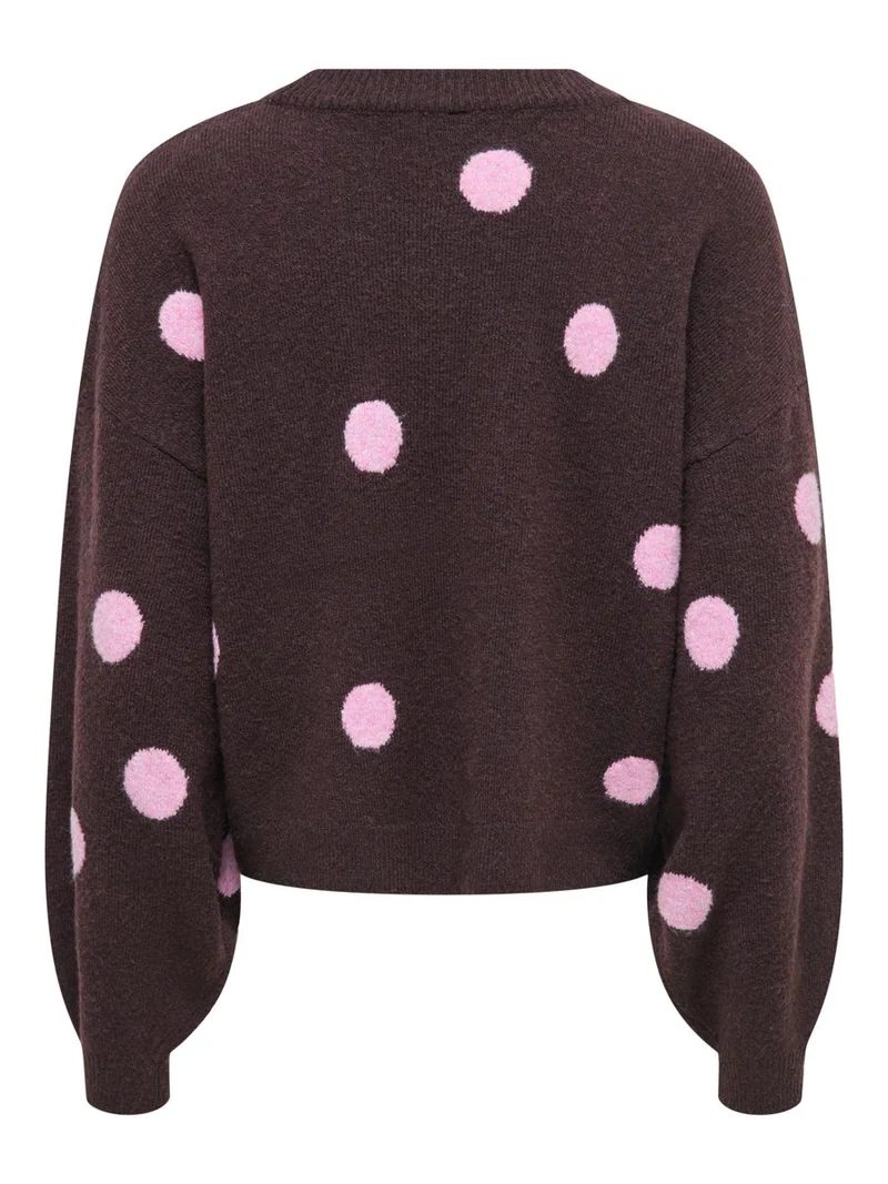 ONLRICA LS DETAIL O-NECK CC KNT