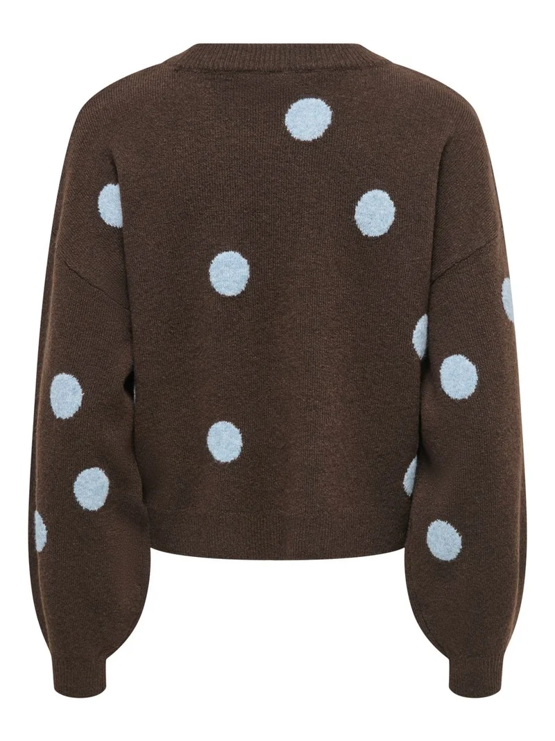ONLRICA LS DETAIL O-NECK CC KNT