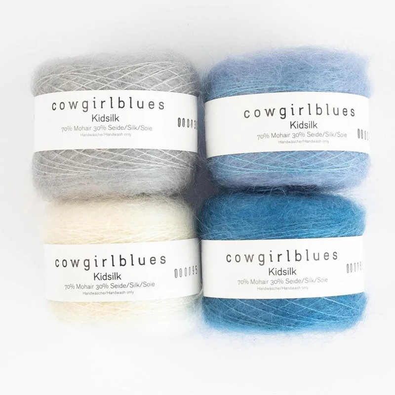 KidSilk solids handgefärbt