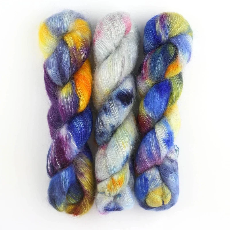 KidSilk Farbverlauf handgefärbt