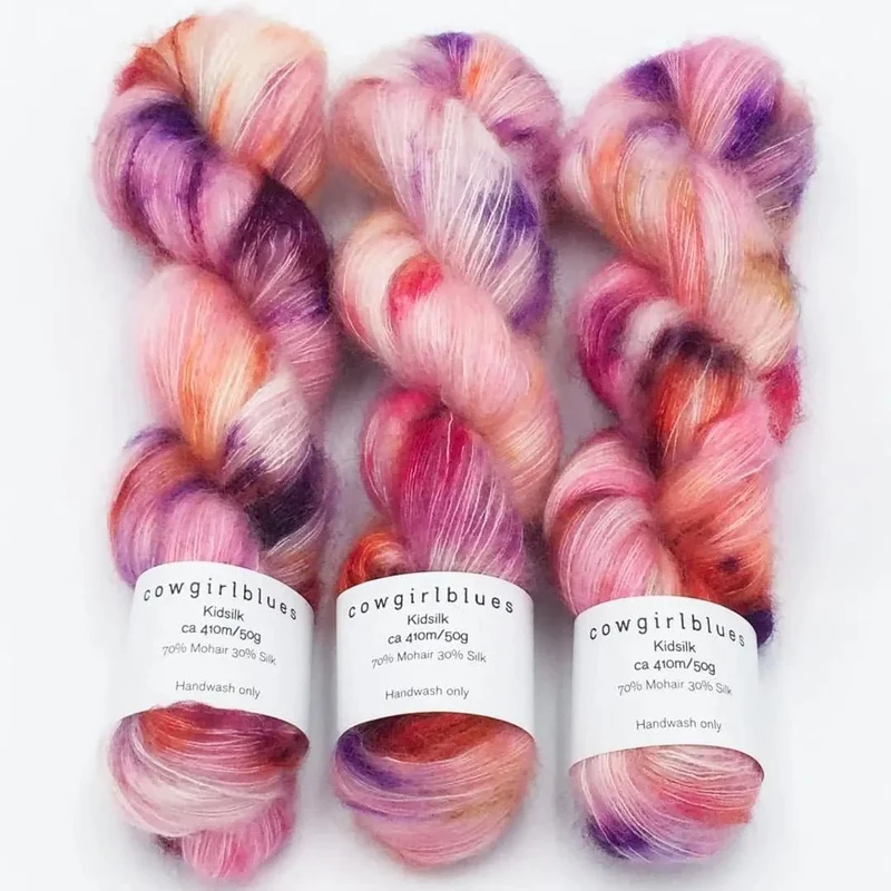 KidSilk Farbverlauf handgefärbt