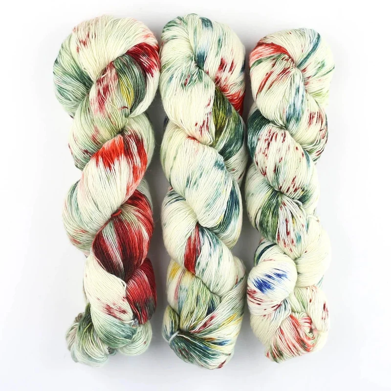 Merino SINGLE LACE Farbverlauf handgefärbt