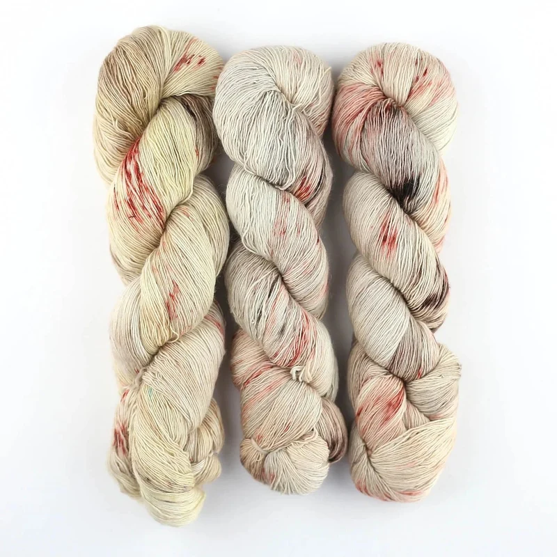 Merino SINGLE LACE Farbverlauf handgefärbt