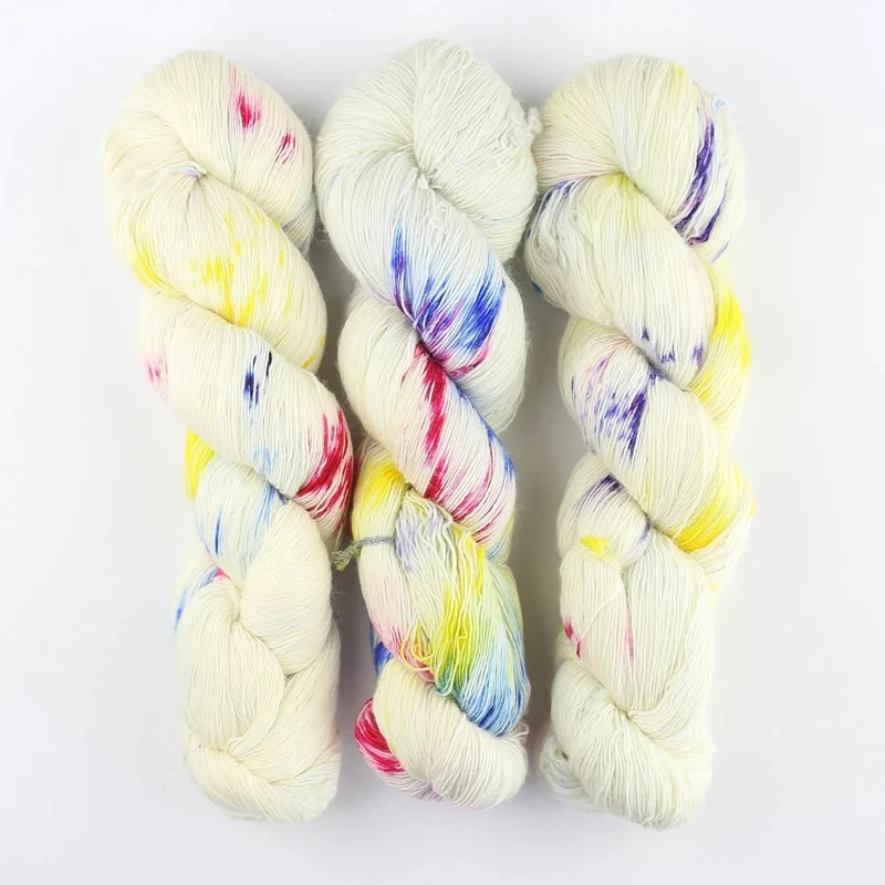 Merino SINGLE LACE Farbverlauf handgefärbt