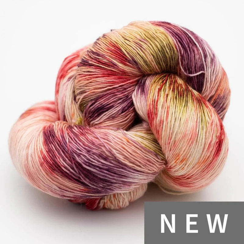 Merino SINGLE LACE Farbverlauf handgefärbt