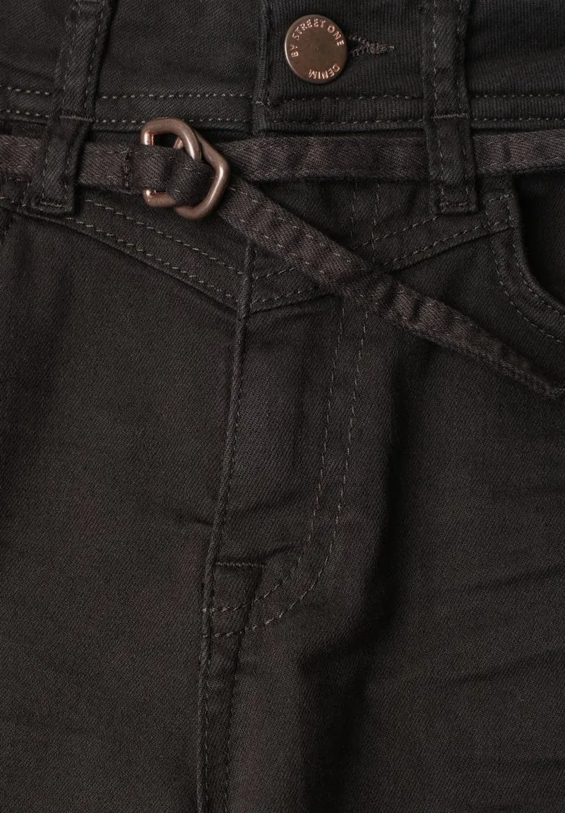 High Waist Barrel Leg Jeans im Loose Fit