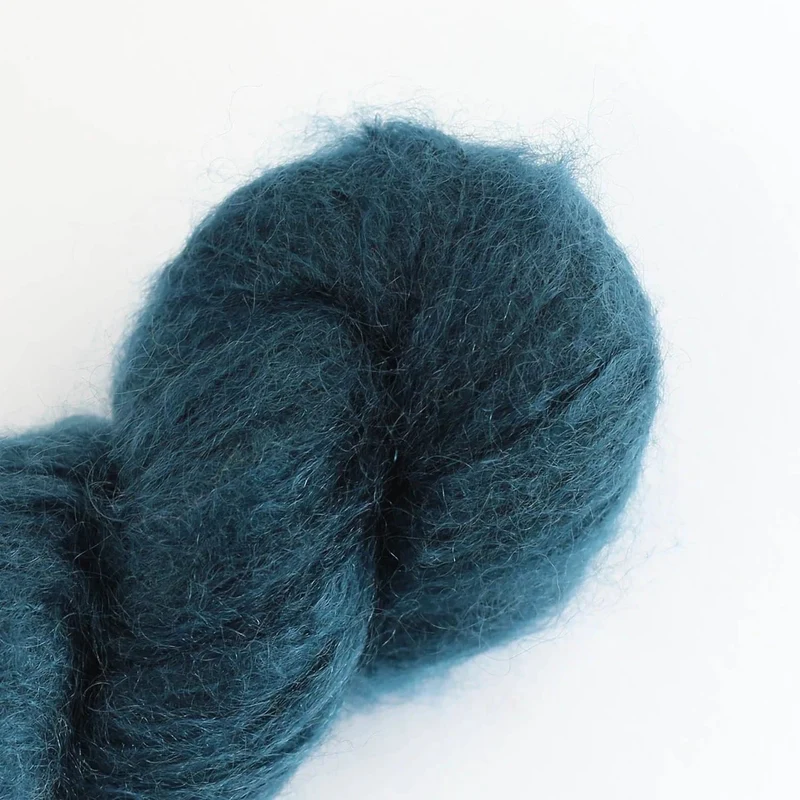 Fluffy Mohair solids handgefärbt