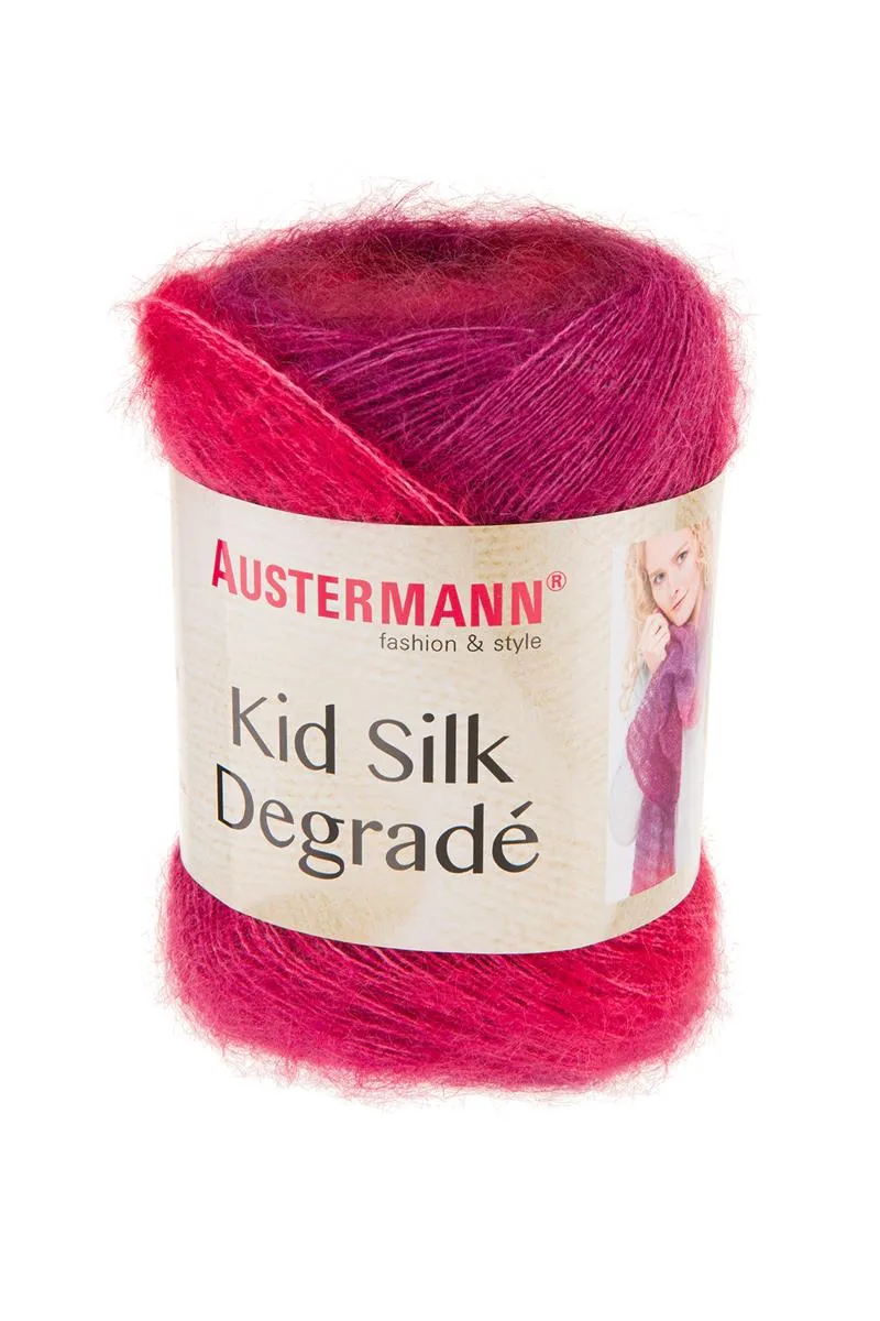 Kid Silk Degradee | 425 M - 50 G | 107 - Himbeere