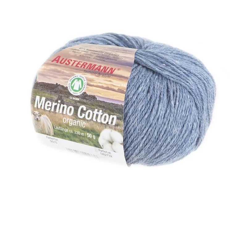 Merino Cotton | 230 M - 50 G | 15 - Jeans