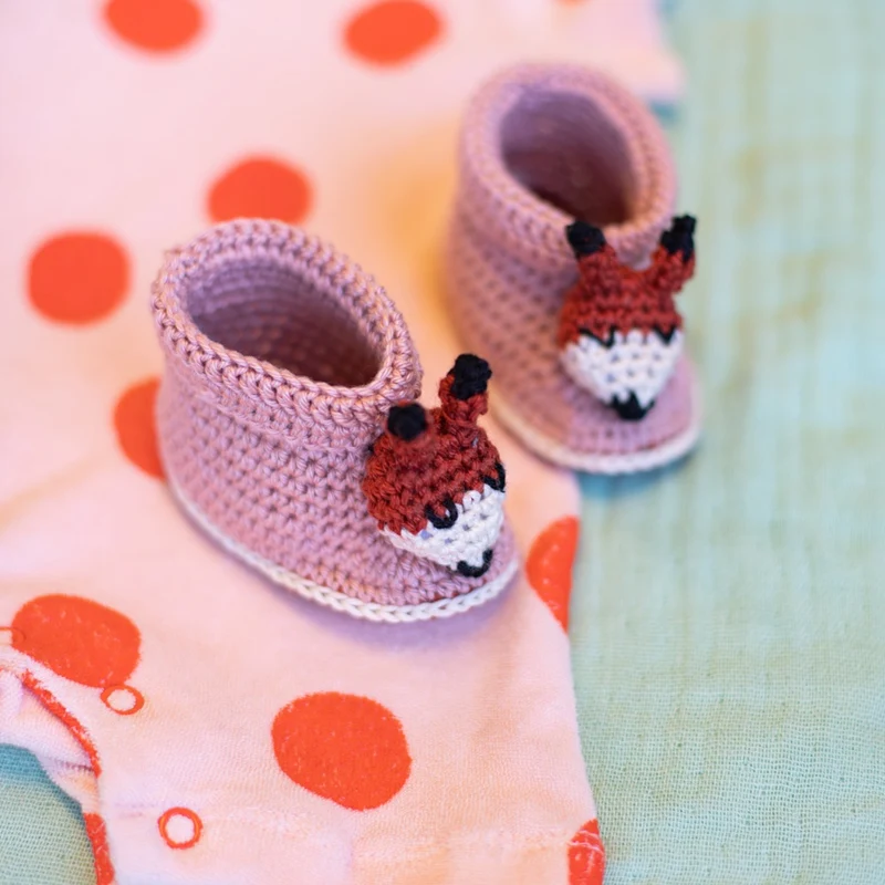 Häkelanleitung „Füchse“ – Babyset (digital)