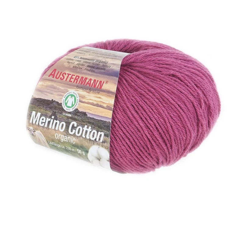 Merino Cotton | 230 M - 50 G | 07 - Fuchsie