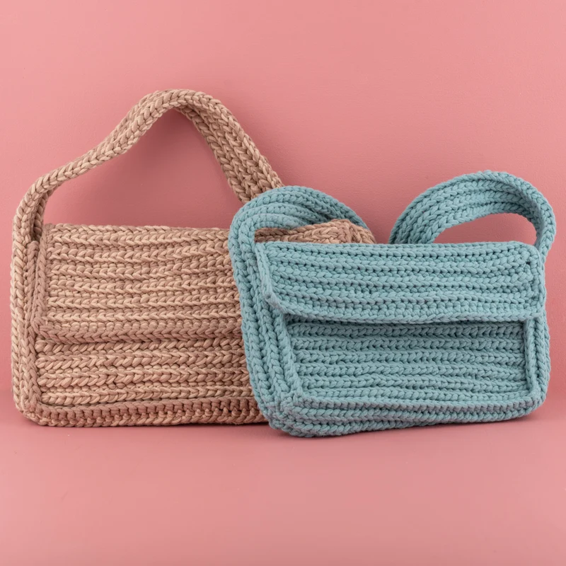 Häkelanleitung „Yarn and Colors Shoulder Bag“ (digital)