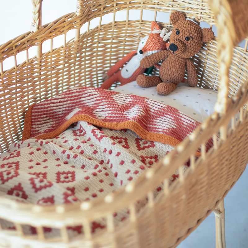 Häkelanleitung für die Babydecke L.I.S. (digital)