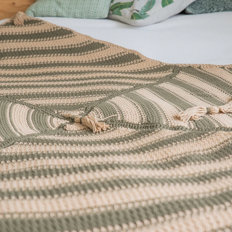 Häkelanleitung „Yarn and Colors Boho Blanket“ (digital)