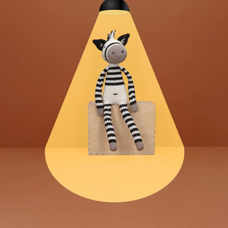 Häkelanleitung „Yarn and Colors Zapp Zebra“ (digital)