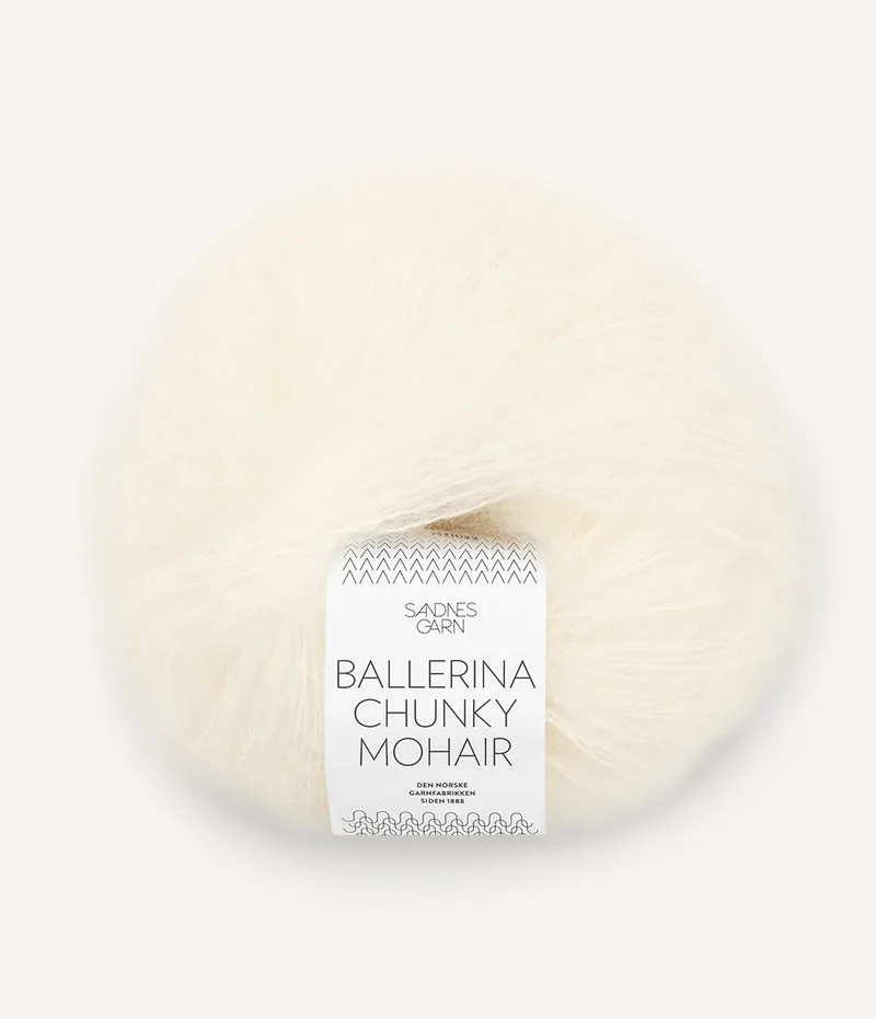 BALLERINA CHUNKY MOHAIR SANDNES GARN