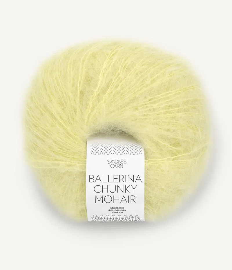 BALLERINA CHUNKY MOHAIR SANDNES GARN