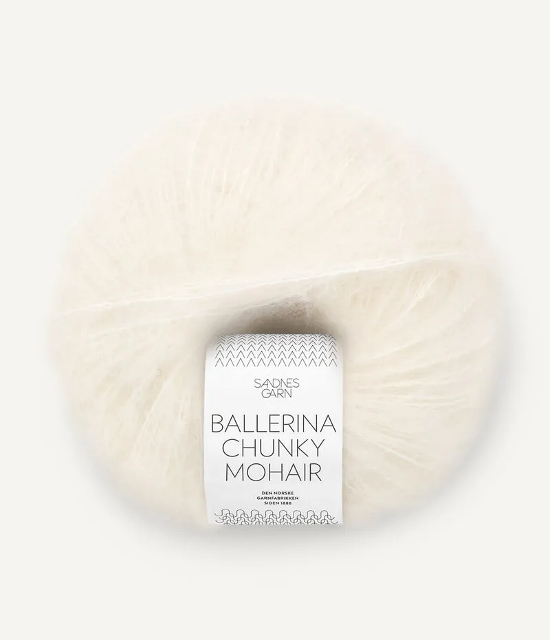 BALLERINA CHUNKY MOHAIR SANDNES GARN