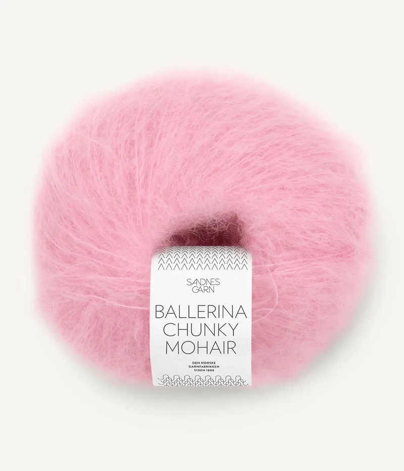 BALLERINA CHUNKY MOHAIR SANDNES GARN