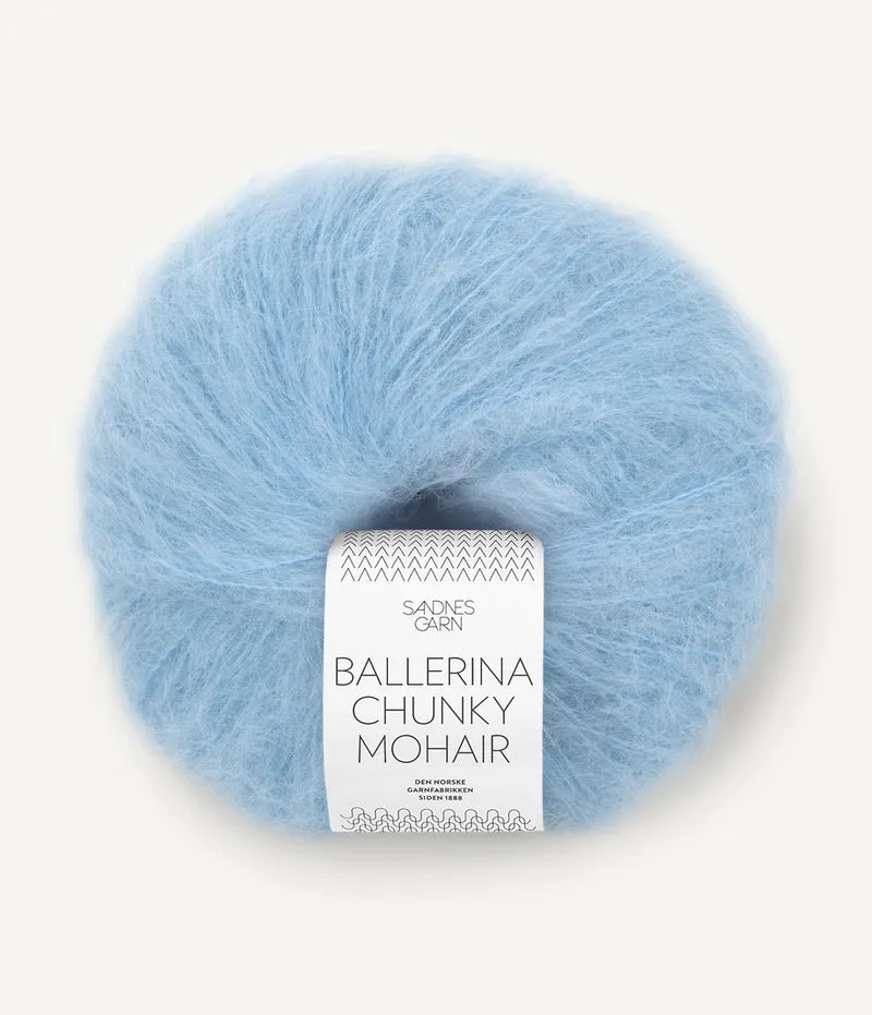 BALLERINA CHUNKY MOHAIR SANDNES GARN