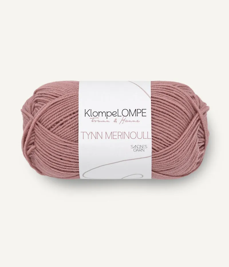KLOMPELOMPE TYNN MERINOULL SANDNES GARN