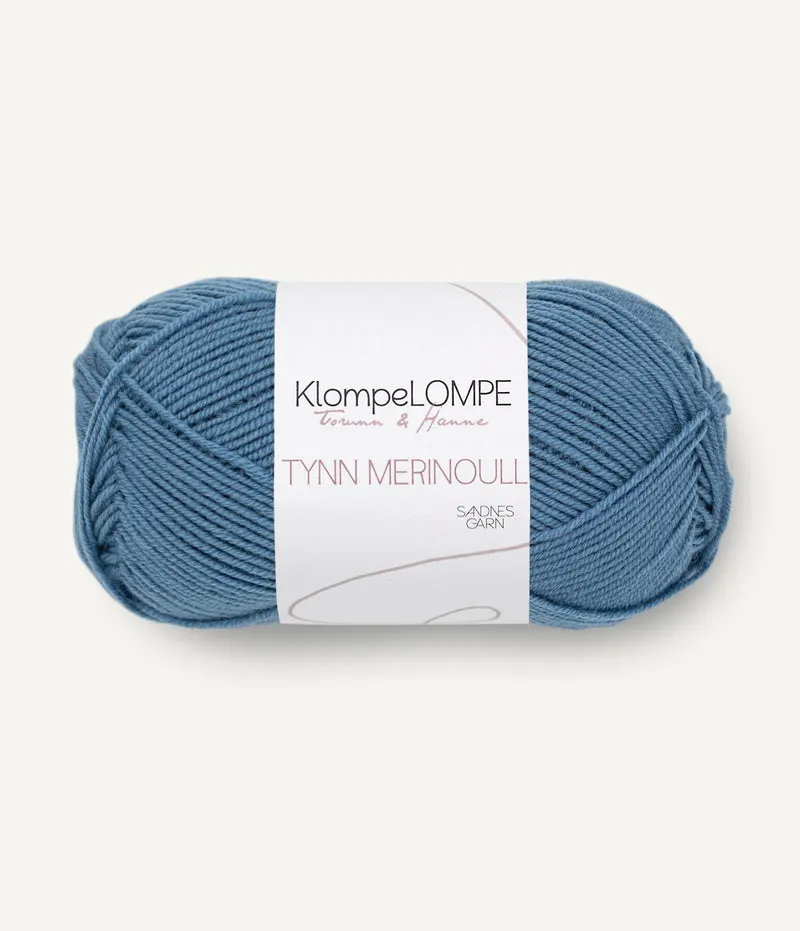 KLOMPELOMPE TYNN MERINOULL SANDNES GARN