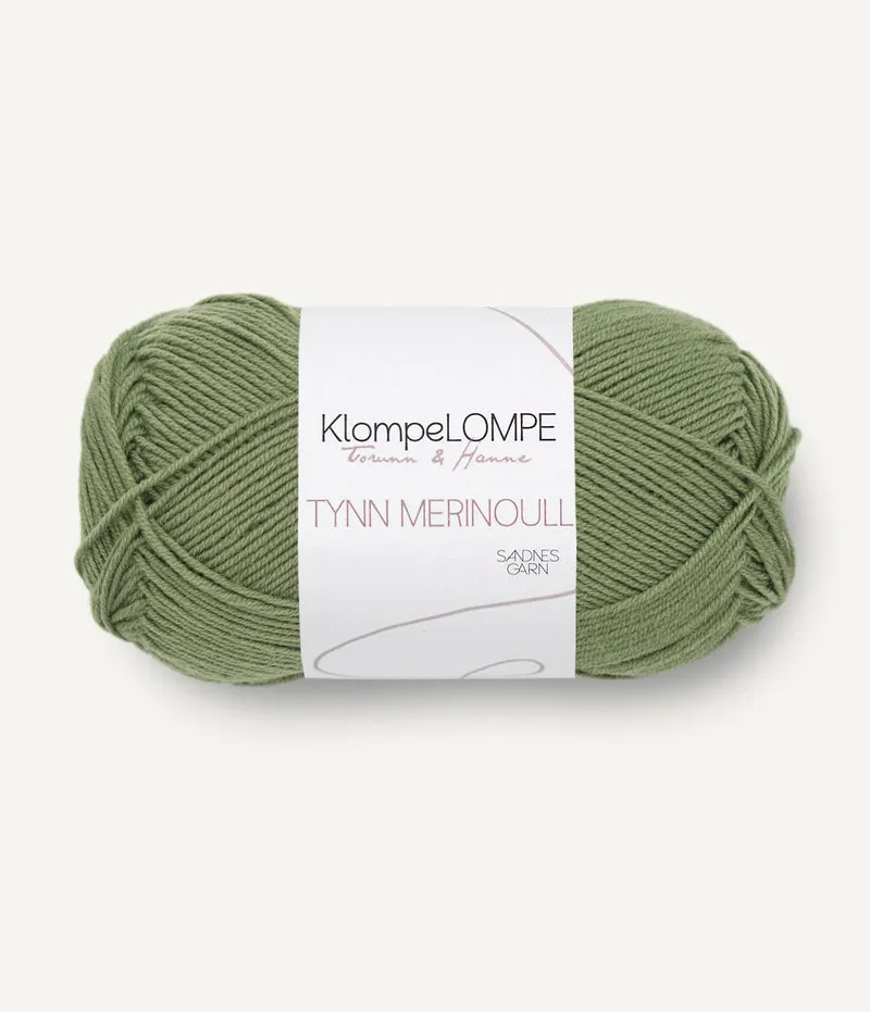 KLOMPELOMPE TYNN MERINOULL SANDNES GARN