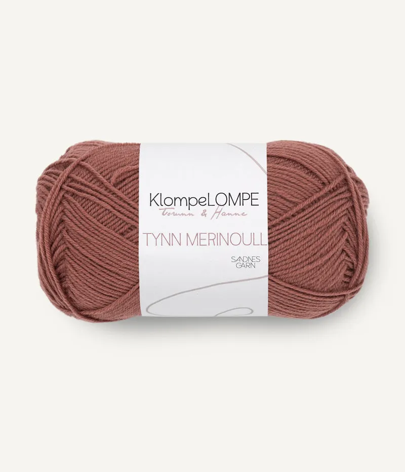 KLOMPELOMPE TYNN MERINOULL SANDNES GARN