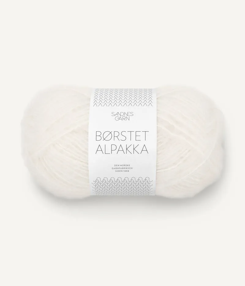 BORSTET ALPAKKA SANDNES GARN