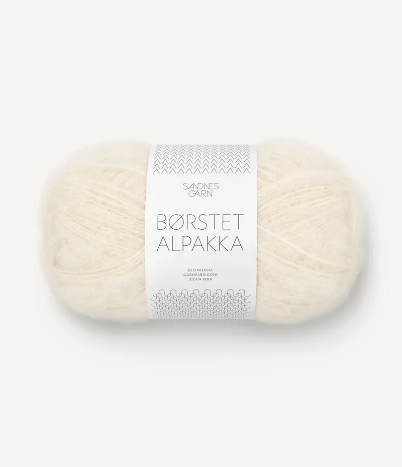 BORSTET ALPAKKA SANDNES GARN
