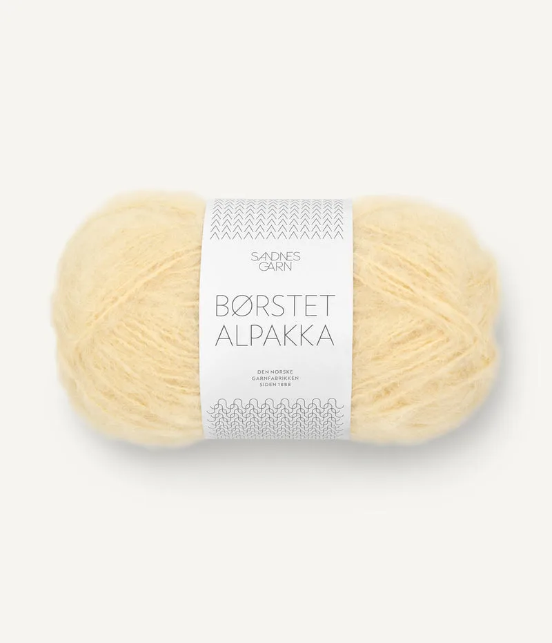 BORSTET ALPAKKA SANDNES GARN