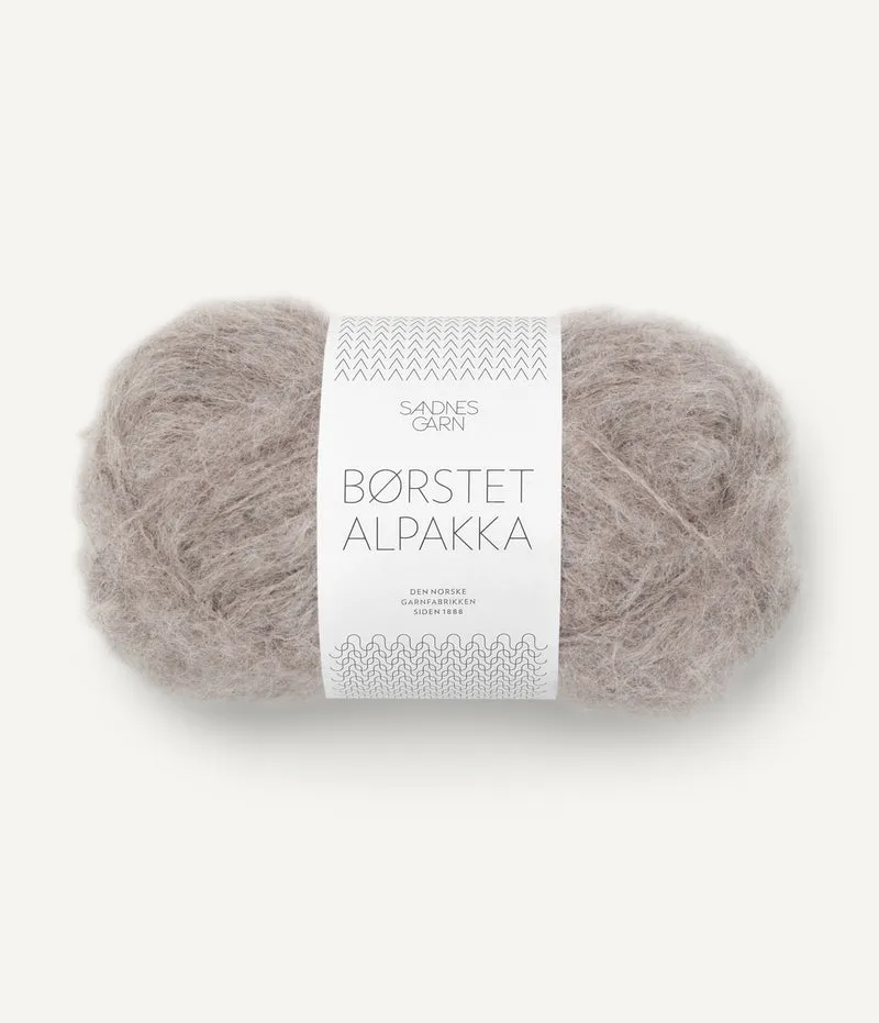 BORSTET ALPAKKA SANDNES GARN