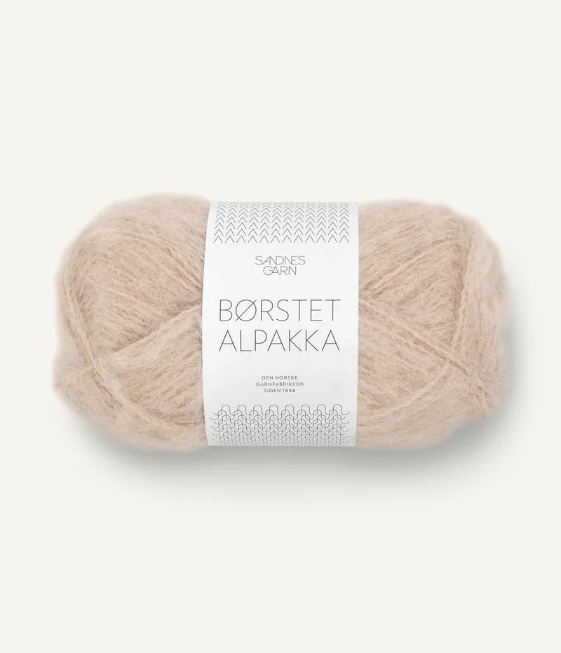 BORSTET ALPAKKA SANDNES GARN