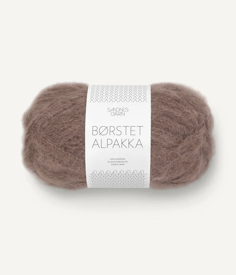 BORSTET ALPAKKA SANDNES GARN