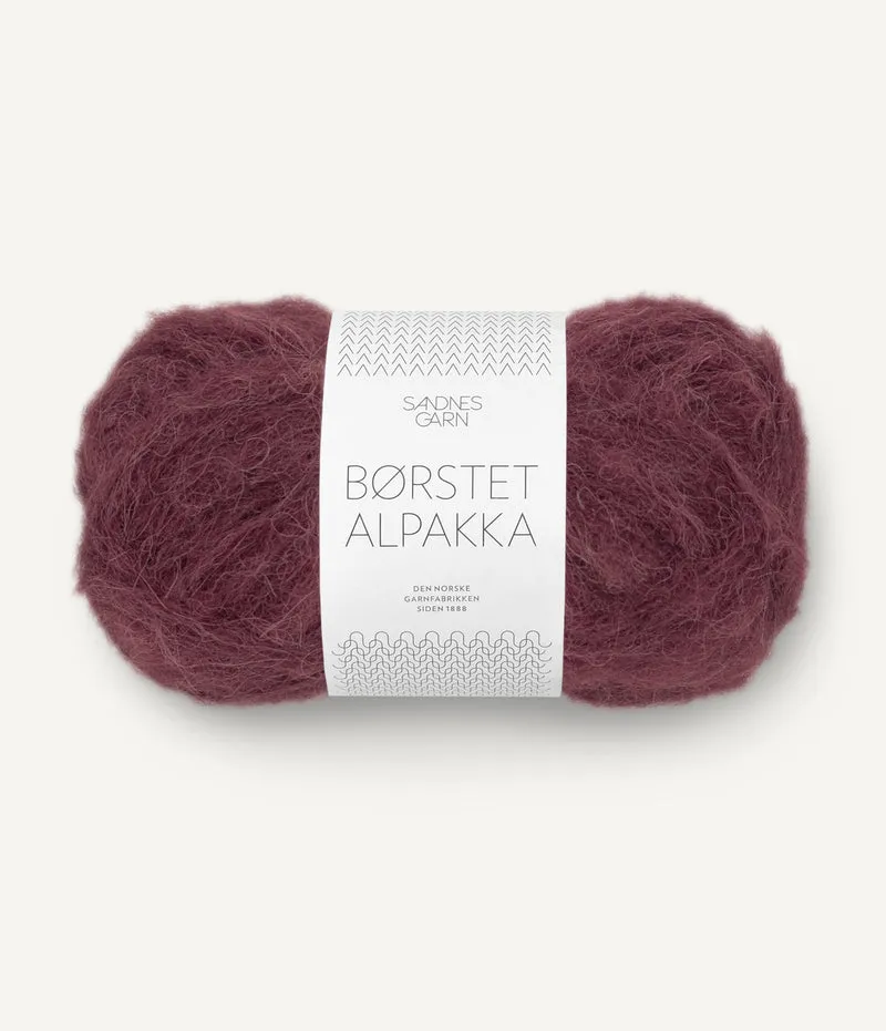 BORSTET ALPAKKA SANDNES GARN