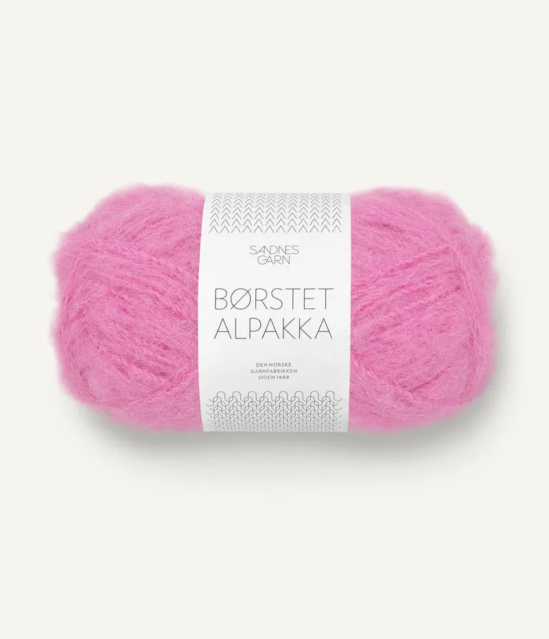 BORSTET ALPAKKA SANDNES GARN
