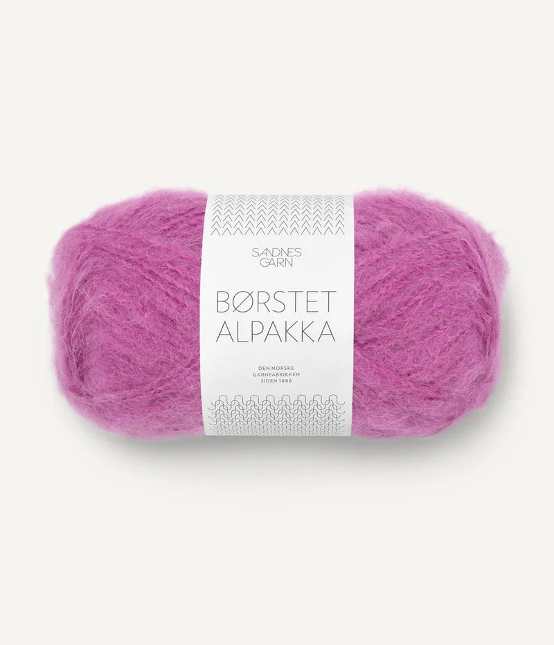 BORSTET ALPAKKA SANDNES GARN