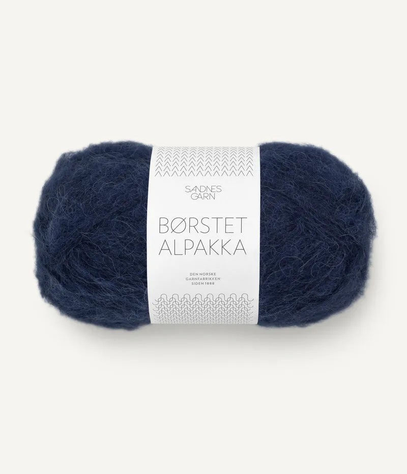 BORSTET ALPAKKA SANDNES GARN