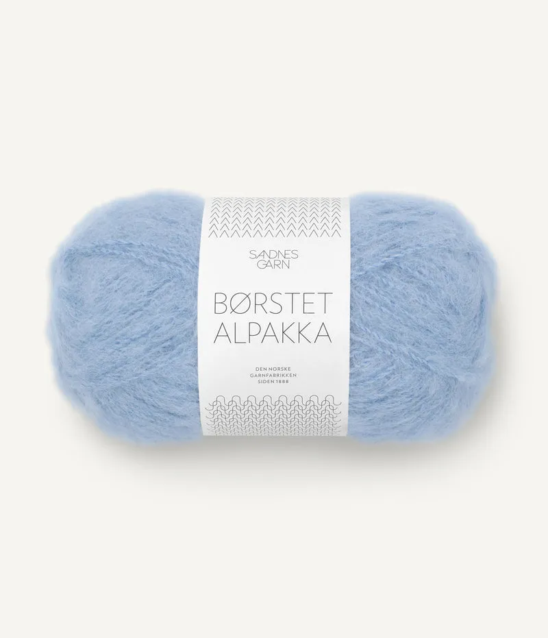 BORSTET ALPAKKA SANDNES GARN