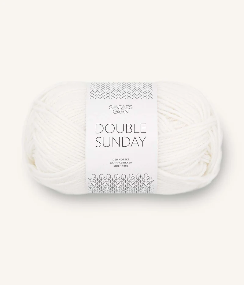 DOUBLE SUNDAY SANDNES GARN