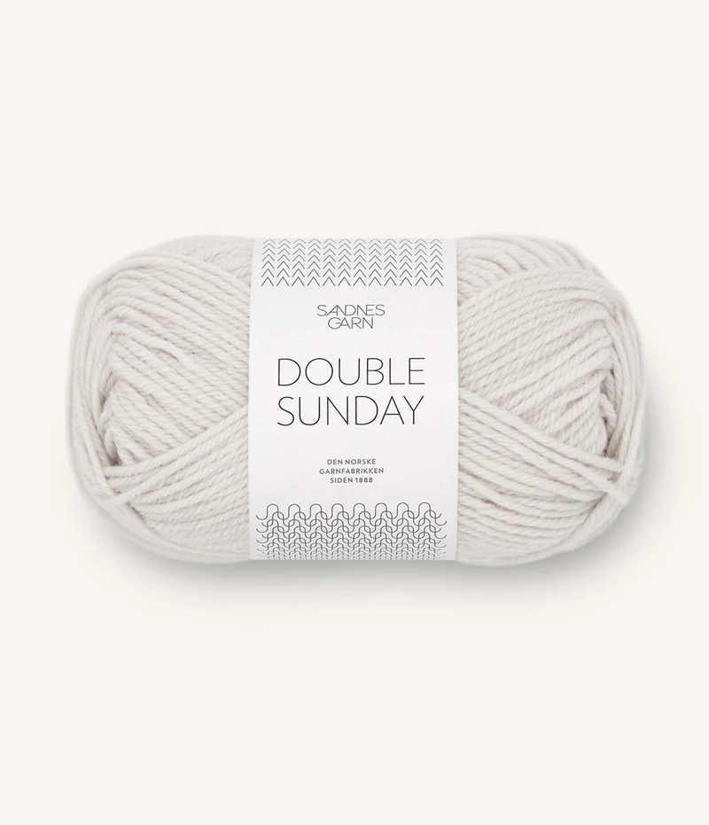 DOUBLE SUNDAY SANDNES GARN